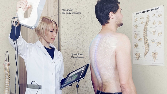 3D body scanning