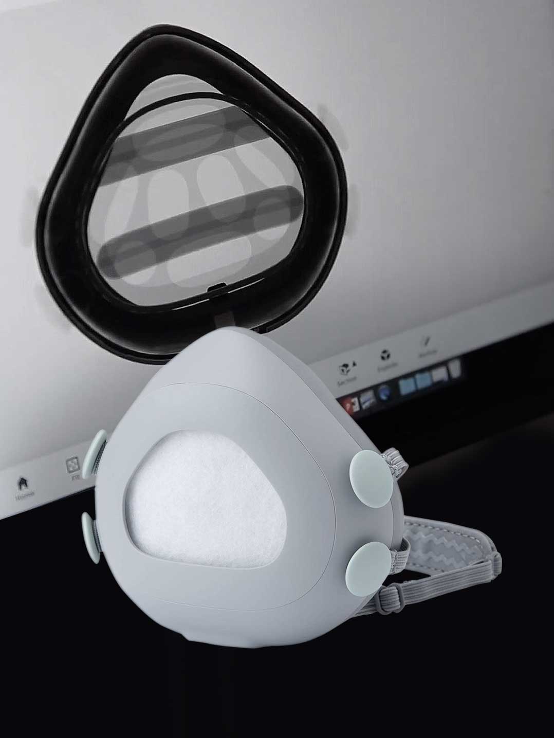 Using 3D printing and Artec Eva to create respirator masks for children