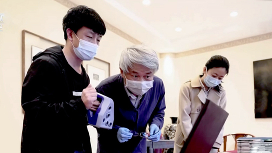 3D scanning Chinese oracle bones