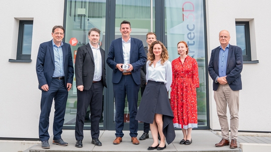 Luxembourg’s Minister of Economy visits Artec 3D headquarters