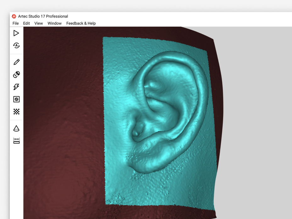 Artec 3D software