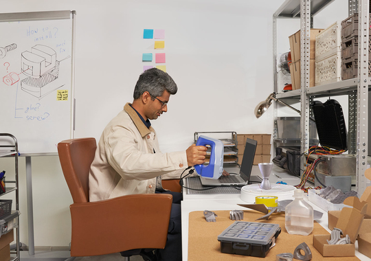 How does 3D scanning technology work?