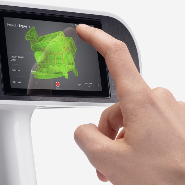 Interactive 5.5" touch panel
