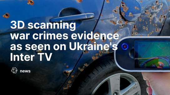 Scanning war crime evidence