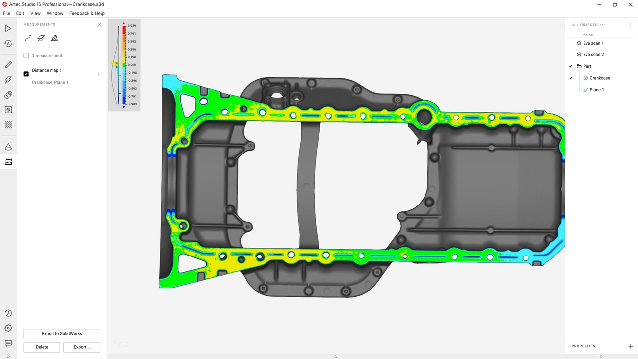 Artec 3D scanners for QI solutions