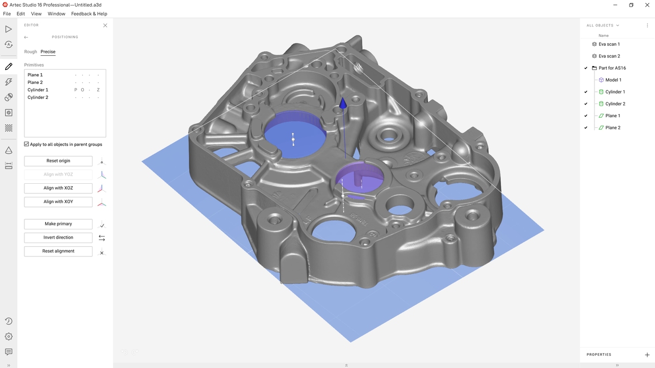 Artec 3D scanners for reverse engineering