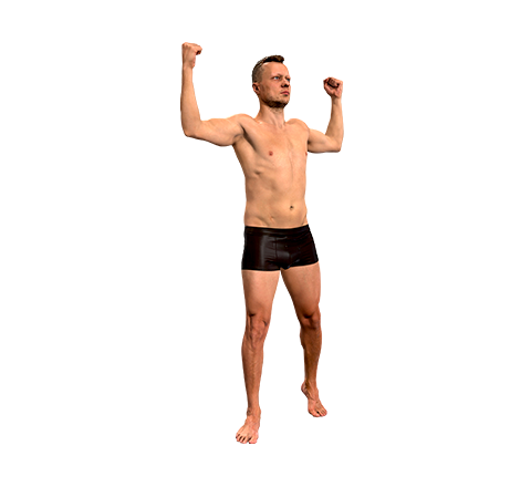 3D scan of a body