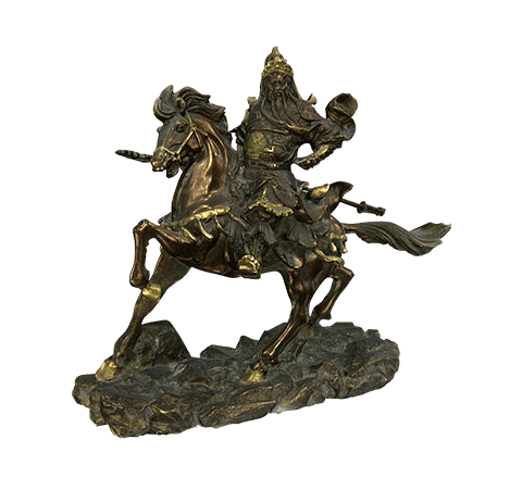 Bronze statue