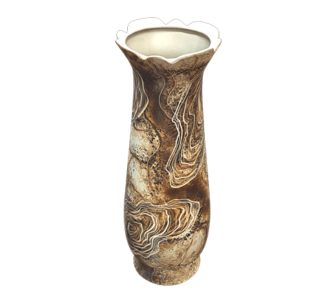 Textured vase