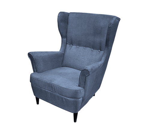Grey armchair