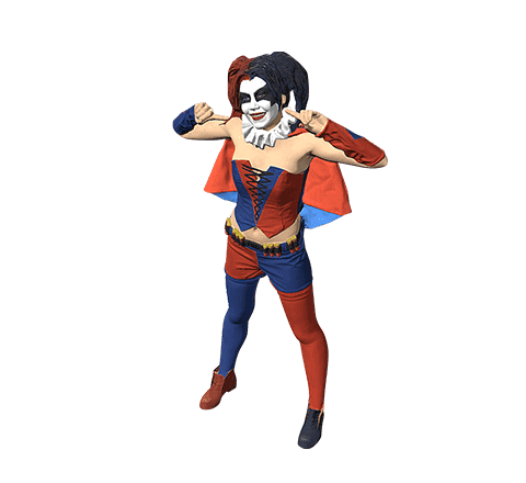 Harley Quinn cosplayer