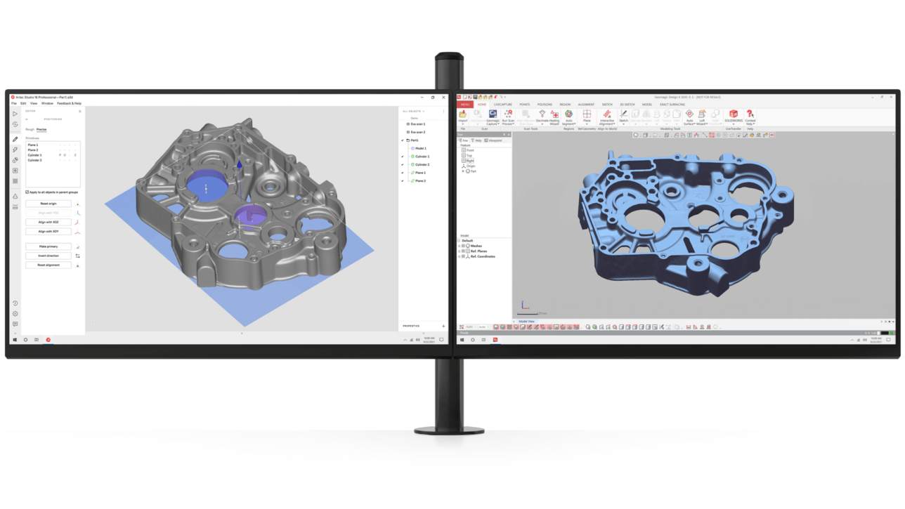 Manufacturing scanner + software bundles
