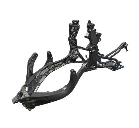 Motorcycle frame HD